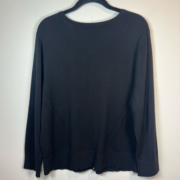 White House Black Market Black Cardigan - Picture 9 of 12